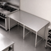 Thumbnail image #4 for Sapphire Manufacturing 84-Inch x 36-Inch Stainless Steel Work Table with Open Base