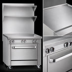 Thumbnail image #4 for Southbend Platinum P36N-SSS 36-Inch Modular Spreader Plate, Solid Top, All Stainless Steel Exterior
