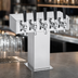 Thumbnail image #4 for Perlick Countertop Glycol-Cooled Tee Draft Beer Tower, 5-Faucet, Polished Chrome