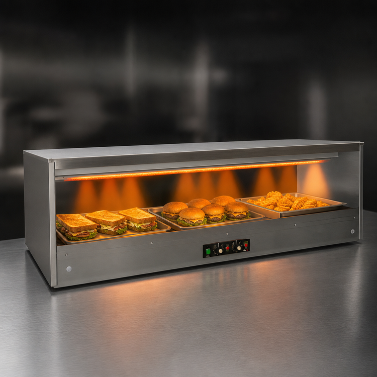 Product image #4 for BKI SM-6224R 62-Inch Countertop Pass-Through Sandwich Warmer