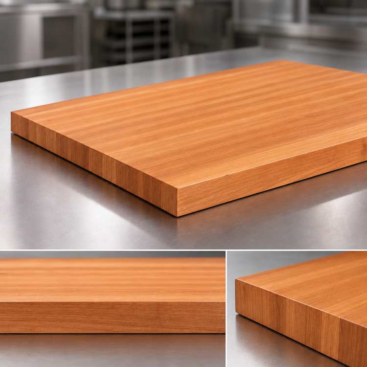 Product image #4 for Boos Block American Cherry Edge Grain Kitchen Countertop, 60 x 48 x 2-1/4 Inch, Oil Finish