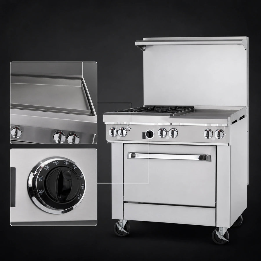 24-Inch Thermostatic Griddle