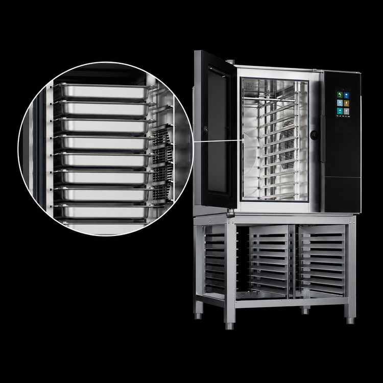 Product image #4 for Blodgett INVOQ 10-1/1 GN Boilerless Electric Combi Oven Steamer