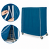 Thumbnail image #4 for Metro Waterproof Banquet Cart Cover, 60 x 21 x 74 Inch, Mariner Blue