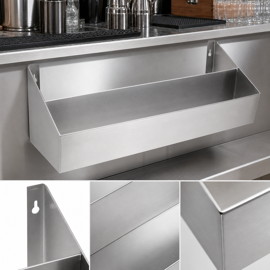 18-Gauge Stainless Steel Construction