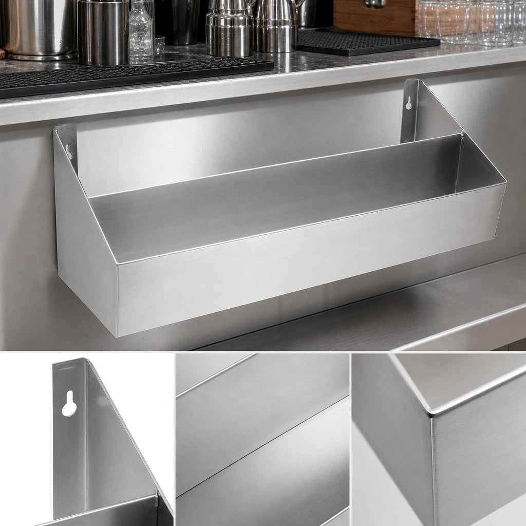 18-Gauge Stainless Steel Construction