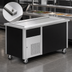 Thumbnail image #4 for Randell Custom & Serving 36-Inch Mobile Modular Frost Top Serving Station, 2-Pan, Enclosed Base