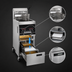 Thumbnail image #4 for Henny Penny Evolution Elite 1-Well Electric Open Fryer, Floor Model, 30 lb Oil Capacity