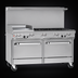 Thumbnail image #4 for Southbend Ultimate 60-Inch Gas Restaurant Range with 6 Burners, 24-Inch Griddle/Broiler, Standard Oven and Convection Oven