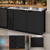 Thumbnail image #4 for Hoshizaki BB59 Two-Section Reach-In Back Bar Cooler, 59-1/2 Inch, Solid Swing Doors, Self-Contained Side-Mount