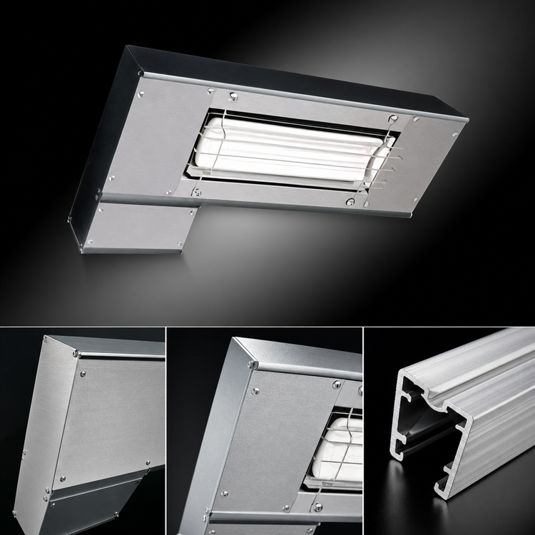 Product image #4 for Hatco Ultra-Glo 54-Inch Standard Wattage Unlighted Ceramic Infrared Strip Heater