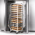 Thumbnail image #4 for Adamatic/Revent A-Style Roll-In Oven Rack with Stainless Steel Lift Bracket, 10-Pan Capacity