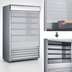 Thumbnail image #4 for Omcan 72-Inch Open Refrigerated Floor Display Case, 37 Cu. Ft., Self-Contained, 220V