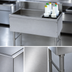 Thumbnail image #4 for Advance Tabco Prestige Underbar Stainless Steel Ice Chest with 10-Circuit Cast Aluminum Cold Plate and Right-Side Bottle Rack, 36 x 20 x 36 Inches