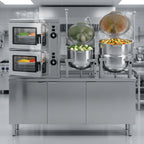 Thumbnail image #3 for Crown SCX-2-6-10 Two Compartment Convection Steamer Kettle with 6 & 10 Gallon Kettles