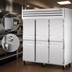 Thumbnail image #4 for True SPEC SERIES Three-Section Reach-In Freezer with 6 Half Stainless Steel Doors, -10°F, Top-Mounted Self-Contained Refrigeration