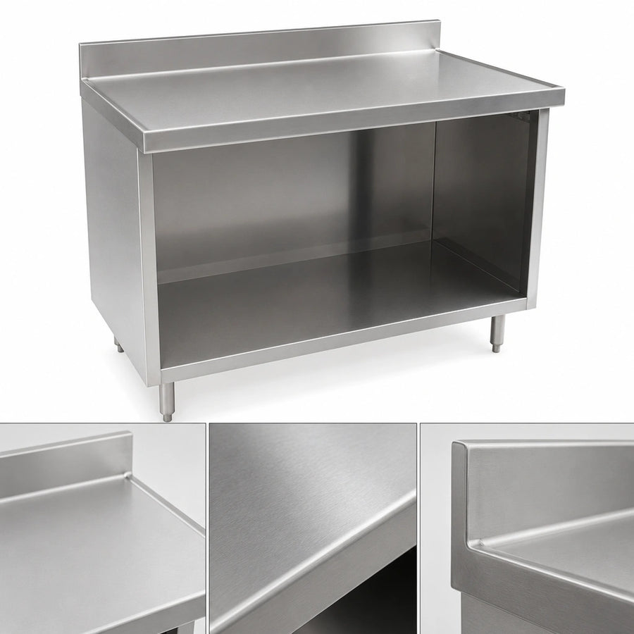 14-Gauge 304 Stainless Steel Top