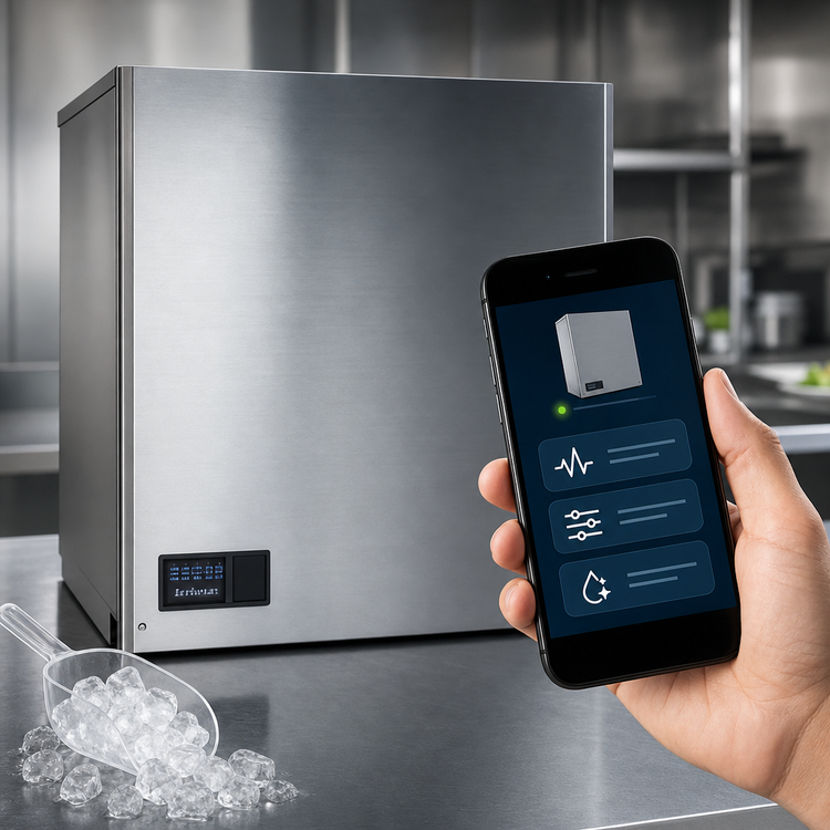 Product image #4 for Scotsman Prodigy ELITE Remote Air-Cooled Modular Cube Ice Machine, Medium Cube, 996 lb/Day