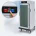 Thumbnail image #4 for Metro C5 9 Series 3/4 Height Controlled Humidity Heated Holding and Proofing Cabinet with Glass Door and Universal Wire Slides