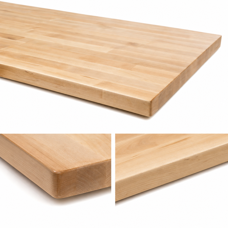 Product image #4 for John Boos Boos Block Blended Edge Grain Maple Kitchen Countertop, 144 x 32 x 1-1/2 Inch, Oil Finish