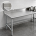 Thumbnail image #4 for Spec-Master Marine Series 144-Inch x 24-Inch 14-Gauge Stainless Steel Work Table with 4-1/2-Inch Backsplash