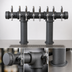 Thumbnail image #4 for Micro Matic USA 8-Faucet Air-Cooled Cast Iron Pipe Draft Beer Tower with Cerakote Finish for Pro-Line Units