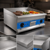 Thumbnail image #4 for Uniworld Economy 24-Inch Electric Countertop Griddle, 3200W, 110V, Dual Thermostat