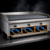 Thumbnail image #4 for Globe 36-Inch Gas Countertop Char Rock Charbroiler, 120,000 BTU