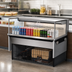 Thumbnail image #5 for Turbo Air 48-Inch Low-Profile Drop-In Horizontal Open Refrigerated Display Case, Deck Only