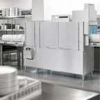 Thumbnail image #4 for Champion 86 PRO High-Temperature Two-Tank Rack Conveyor Dishwasher with Prewash, 348 Racks/Hour, Stainless Steel