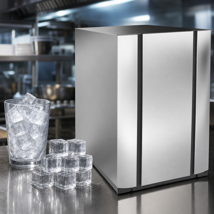 Product image #5 for Ice-O-Matic Elevation Series Modular Full Cube Ice Maker, Remote Condenser Cooled, 22.25-Inch Wide, 930 lb/Day