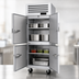 Thumbnail image #4 for Turbo Air PRO Series Pass-Thru Heated Holding Cabinet, 1 Section, 26 Cu. Ft., 4 Half Doors
