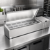 Thumbnail image #4 for Serv-Ware 46-Inch Refrigerated Topping Rail, 8 x 1/6 Pan Capacity, 115V