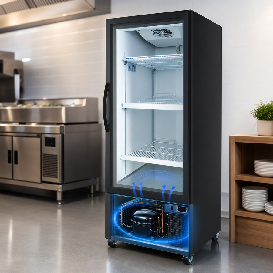 Self-Contained Bottom-Mounted Refrigeration