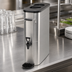 Thumbnail image #4 for Winco SSBD-5 5-Gallon Stainless Steel Tower Iced Tea Dispenser with Drip Tray