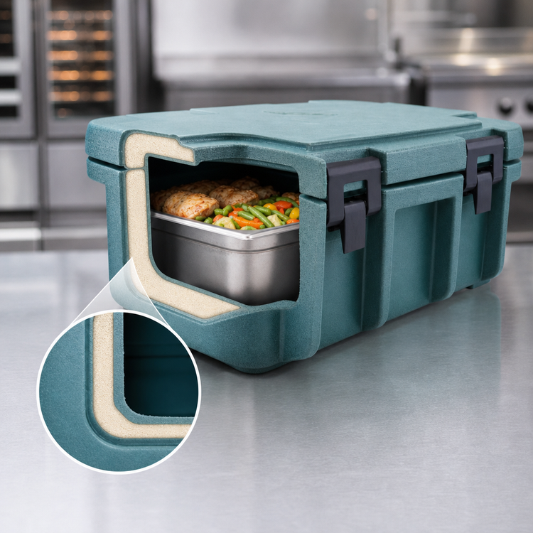 Product image #5 for Cambro Ultra Pan Carrier Non-Electric Top-Loading Insulated Food Pan Carrier, Holds 1 Full-Size GN Pan Up to 8 Inches Deep