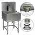 Thumbnail image #4 for Eagle Group Spec-Bar 24-Inch x 24-Inch Underbar Beer Drainer with Removable Stainless Steel Insert