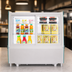 Thumbnail image #5 for KoolMore 28-Inch Countertop Self-Service Refrigerated Display Case with Sliding Glass Doors, White