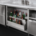 Thumbnail image #4 for Advance Tabco Special Value Underbar Basics Double-Tier Stainless Steel Speed Rail, 24 Inch