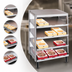 Thumbnail image #4 for Hatco Glo-Ray® Countertop Pass-Thru Pizza Warmer with Quad Slant Shelf, 36-Inch x 24-Inch Deep