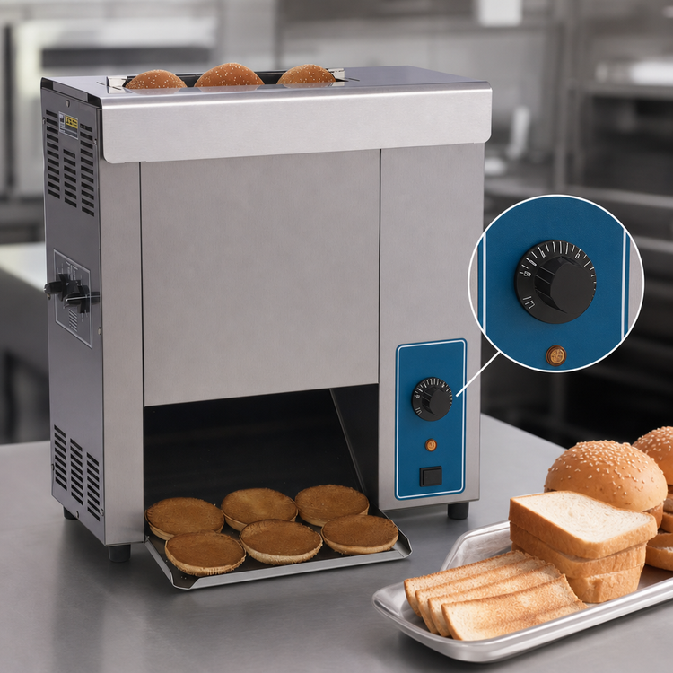 Product image #4 for Antunes VCT-25 Countertop Vertical Contact Toaster, 120V, 2-Sided Platen