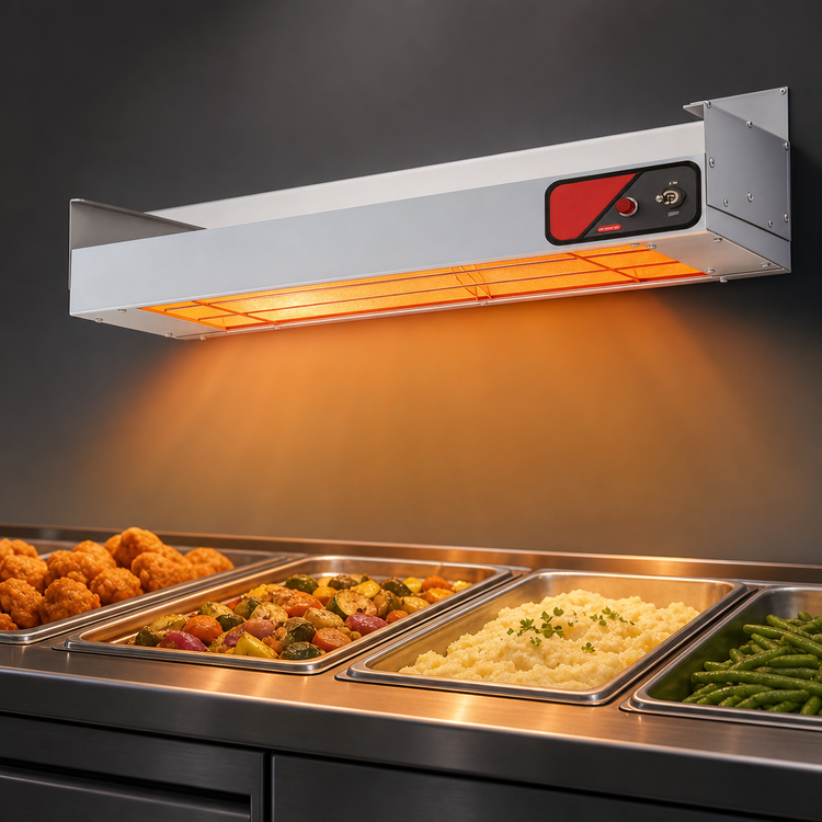 Product image #4 for Nemco 36-Inch Single Lighted Infrared Strip Heater, 208 Volts