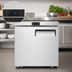 Thumbnail image #4 for Atosa 1-Section Undercounter Reach-In Refrigerator, Rear-Mounted Self-Contained, Left-Hinged Solid Door, 7.15 Cu. Ft.