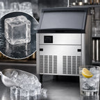 Thumbnail image #4 for Eurodib USA Resolute Ice Systems ICB28080 Full-Size Dice Ice Machine with Integrated 80 lb Bin, Air-Cooled, 280 lb/Day
