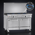 Thumbnail image #4 for Southbend Ultimate 48-Inch Gas Restaurant Range with 7 Burners, Standard Oven, and Cabinet Base