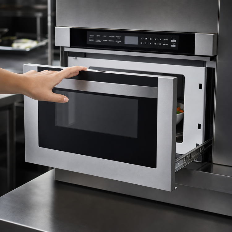 Product image #5 for Summit Commercial 24-Inch Built-In Drawer Microwave Oven, 1.2 Cu. Ft., 115V