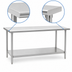 Thumbnail image #4 for Eagle Spec-Master 144-Inch x 36-Inch Stainless Steel Work Table with Adjustable Undershelf