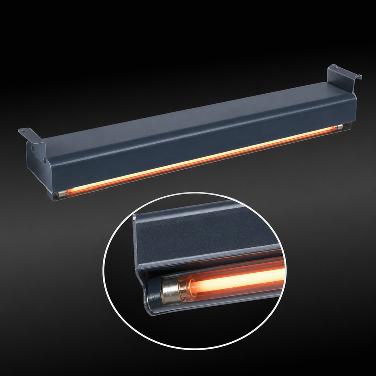Product image #4 for Hatco Glo-Ray Narrow 48-Inch Single Unlighted Infrared Strip Heater, 800 Watt