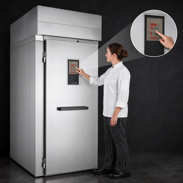 Product image #4 for Baxter PW1S Roll-In Single Wide Proofer Cabinet with Floor, 120.5-Inch Deep