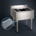 Thumbnail image #4 for Eagle Group 2200 Series Modular Underbar Cocktail Unit with 7-Circuit Cold Plate and 8-Inch Ice Bin